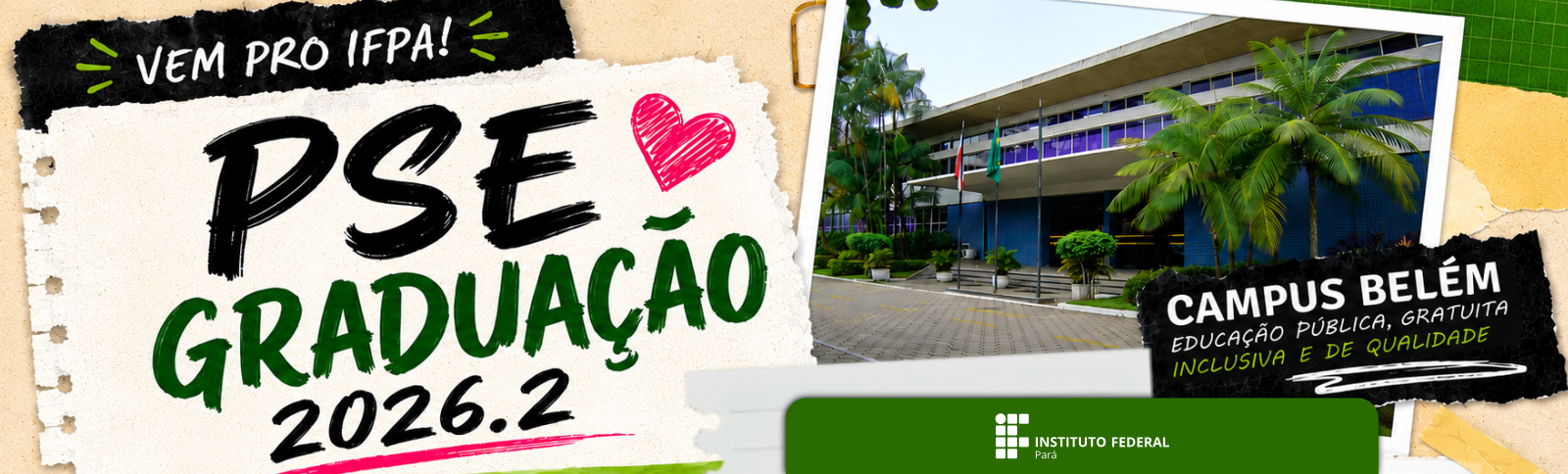 PSE Graduação - Belém - 2026.2